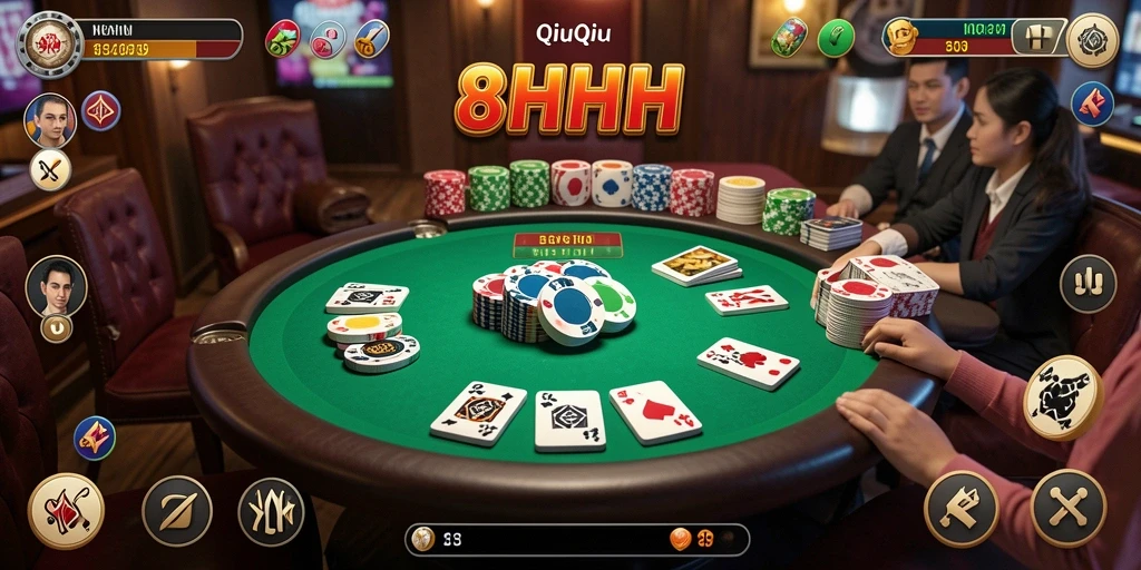 Screenshot gameplay QiuQiu yang seru dan menarik.