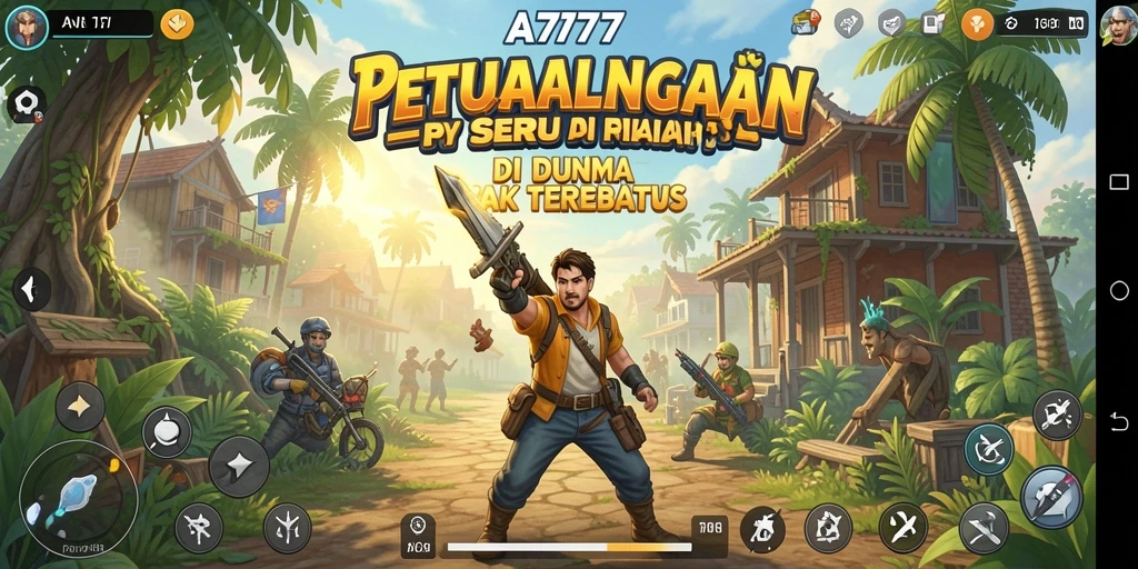 Gameplay A7777 yang imersif dan menyenangkan di dunia petualangan.