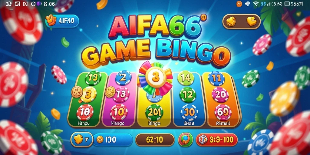 Gameplay seru AIFA66 dengan kartu Bingo yang menarik.