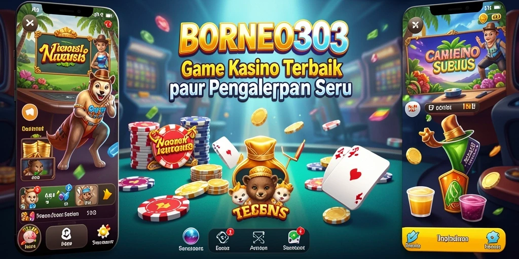 Gameplay seru dan mengasyikkan di BORNEO303.
