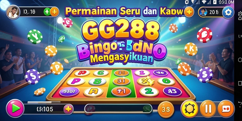 Tampilan gameplay GG288 yang menegangkan dan menyenangkan dalam permainan Bingo.
