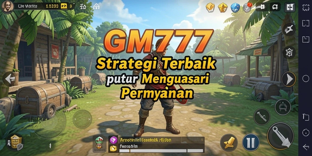 Tangkapan layar gameplay GM777 menampilkan pertempuran epik dalam strategi.