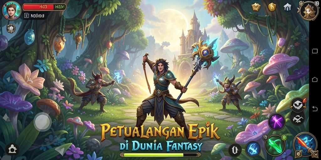Tampilan gameplay H03 yang memukau dan menarik.