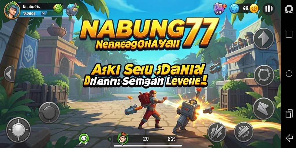 Tampilan menegangkan dari aksi gameplay <strong>NABUNG77</strong> yang mendebarkan.