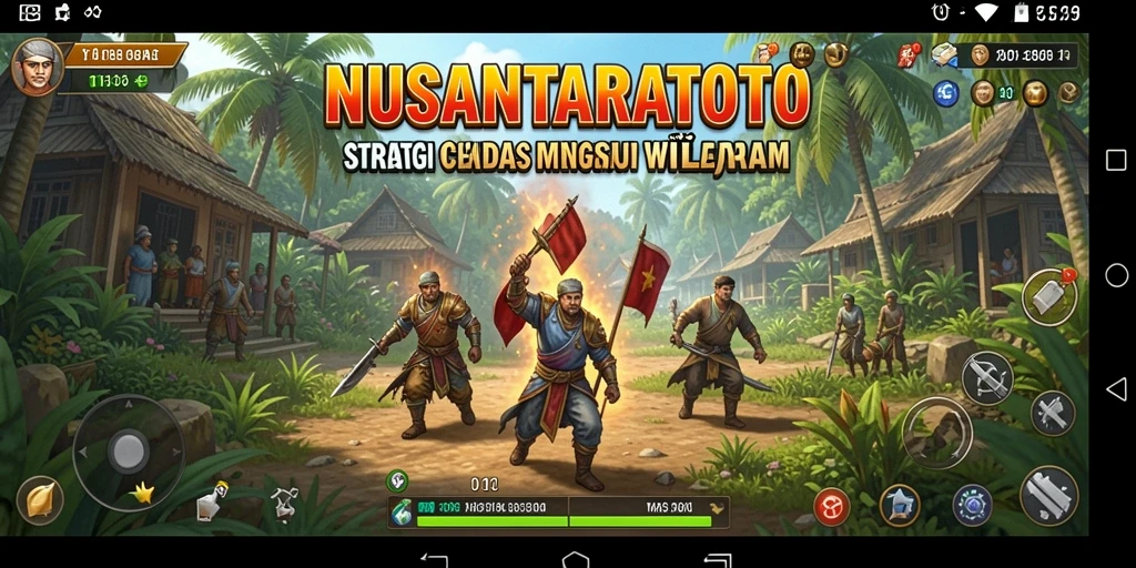 Tangkapan layar NUSANTARATOTO menampilkan gameplay strategi yang mendebarkan.