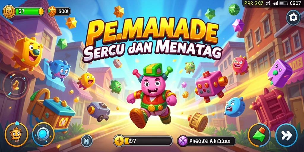 Tampilan menarik dari gameplay seru PRG007 yang penuh tantangan.